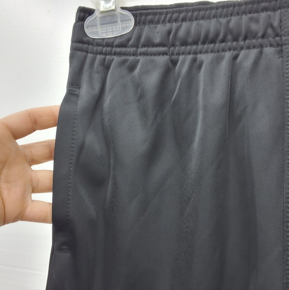 Boys Black Tricot Jogger Set - Zip Jacket & Track Pants (2 PC Set), Size 10/12 - Picture 6 of 7